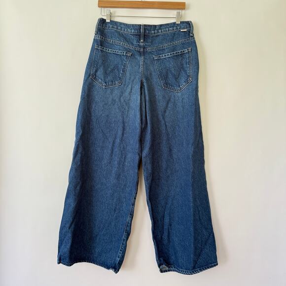 Mother SNACKS! The Rigatoni Sneak in Yes Chef Blue Size 29 NEW - Picture 2 of 10